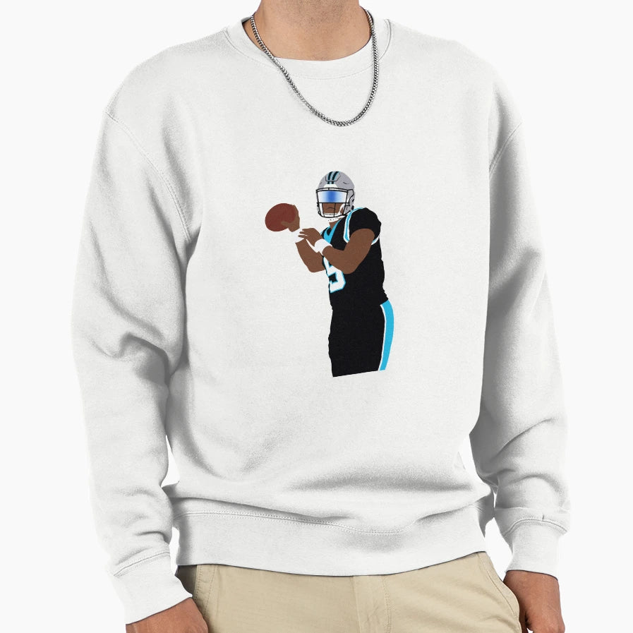 Bryce Young Carolina Panthers Sweatshirt - Custom Art Print for Adults - T-Shirt, Sweatshirt, Hoodie