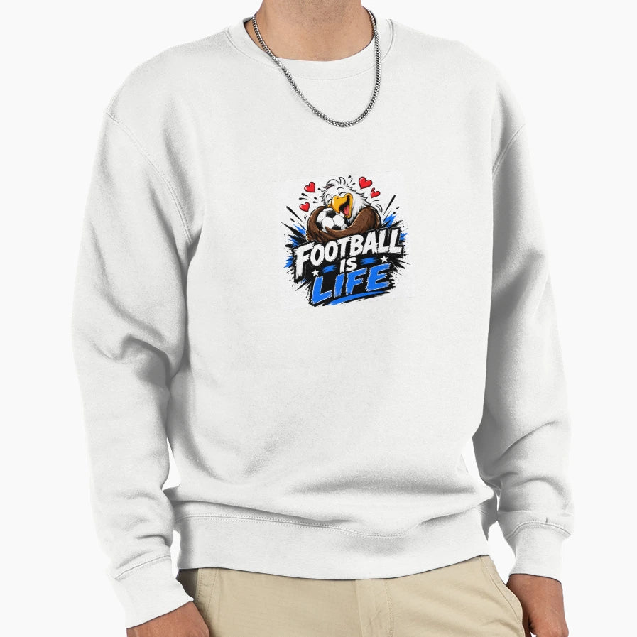 World Cup Eagle Football Is Life Sweatshirt - Graphic Print Men Women - T-Shirt, Sweatshirt, Hoodie