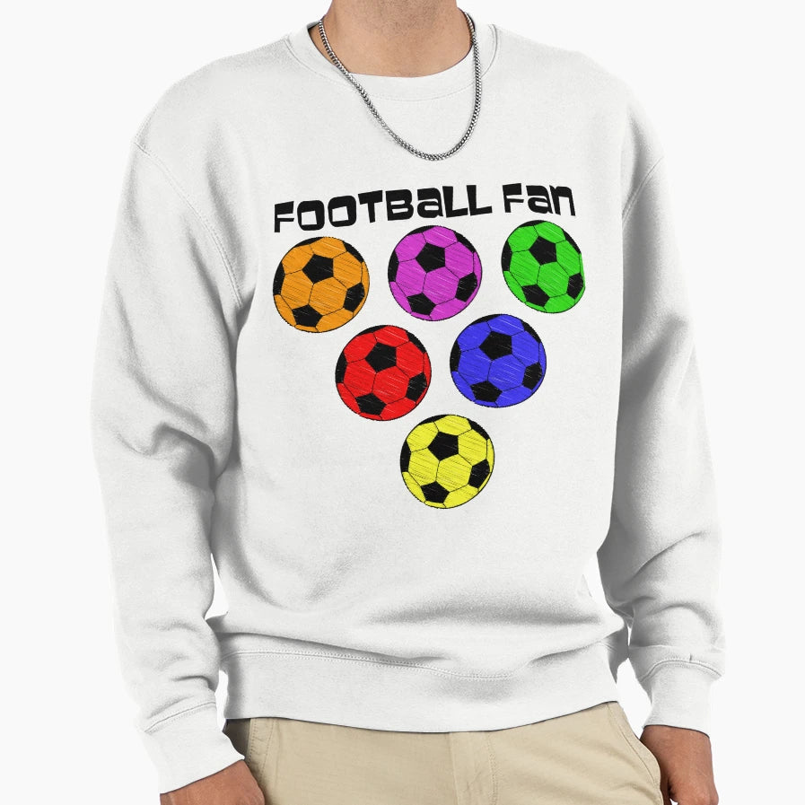 Football Fan Sweatshirt - Custom Art Print for Adults - T-Shirt, Sweatshirt, Hoodie