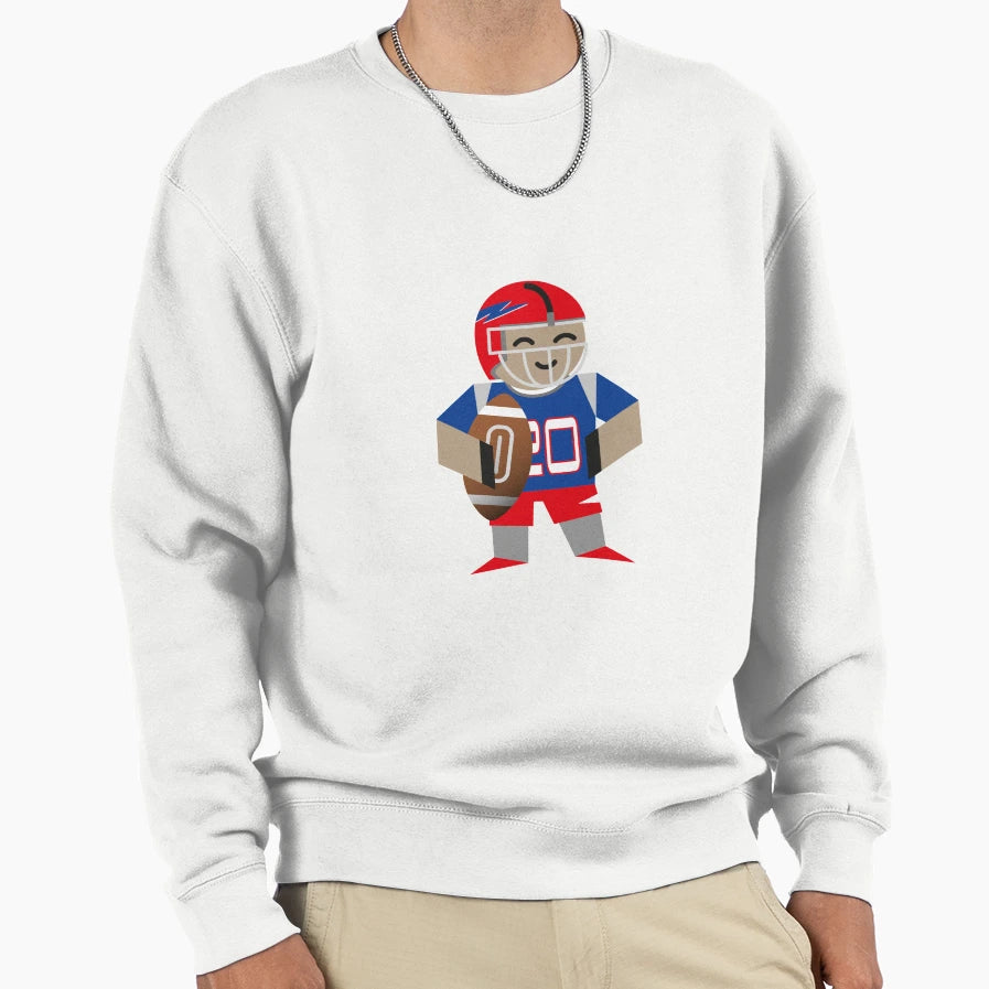 Sports Character American Football Sweatshirt - Novelty Apparel Unisex - T-Shirt, Sweatshirt, Hoodie