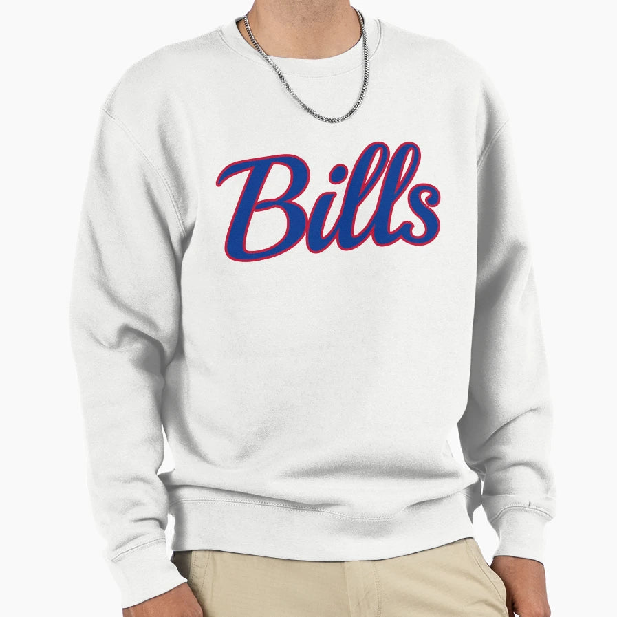 Bills Sweatshirt - Graphic Print Unisex - T-Shirt, Sweatshirt, Hoodie