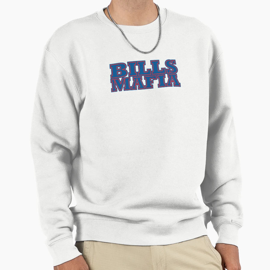 Bills Mafia Sweatshirt - Casual Everyday Wear for Adults - T-Shirt, Sweatshirt, Hoodie