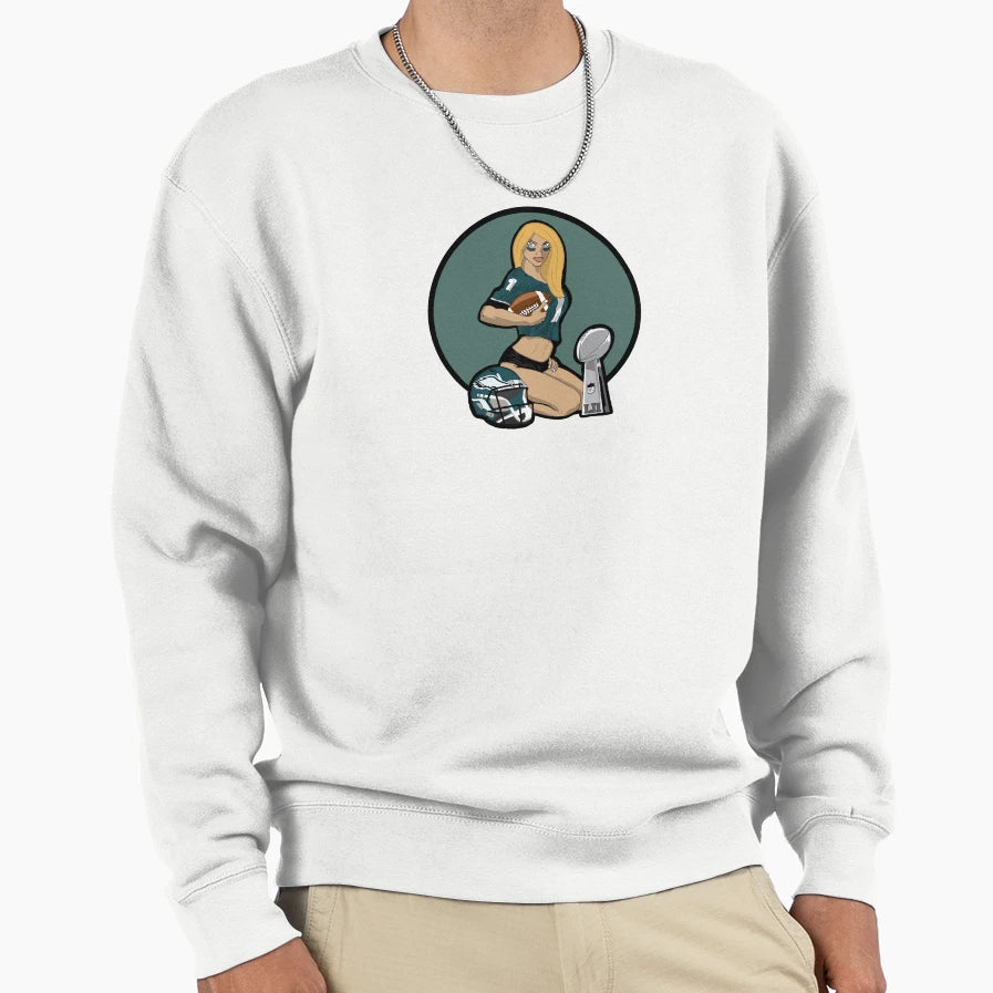 Philadelphia Pinup V2 Sweatshirt - Unique Graphic Unisex - T-Shirt, Sweatshirt, Hoodie