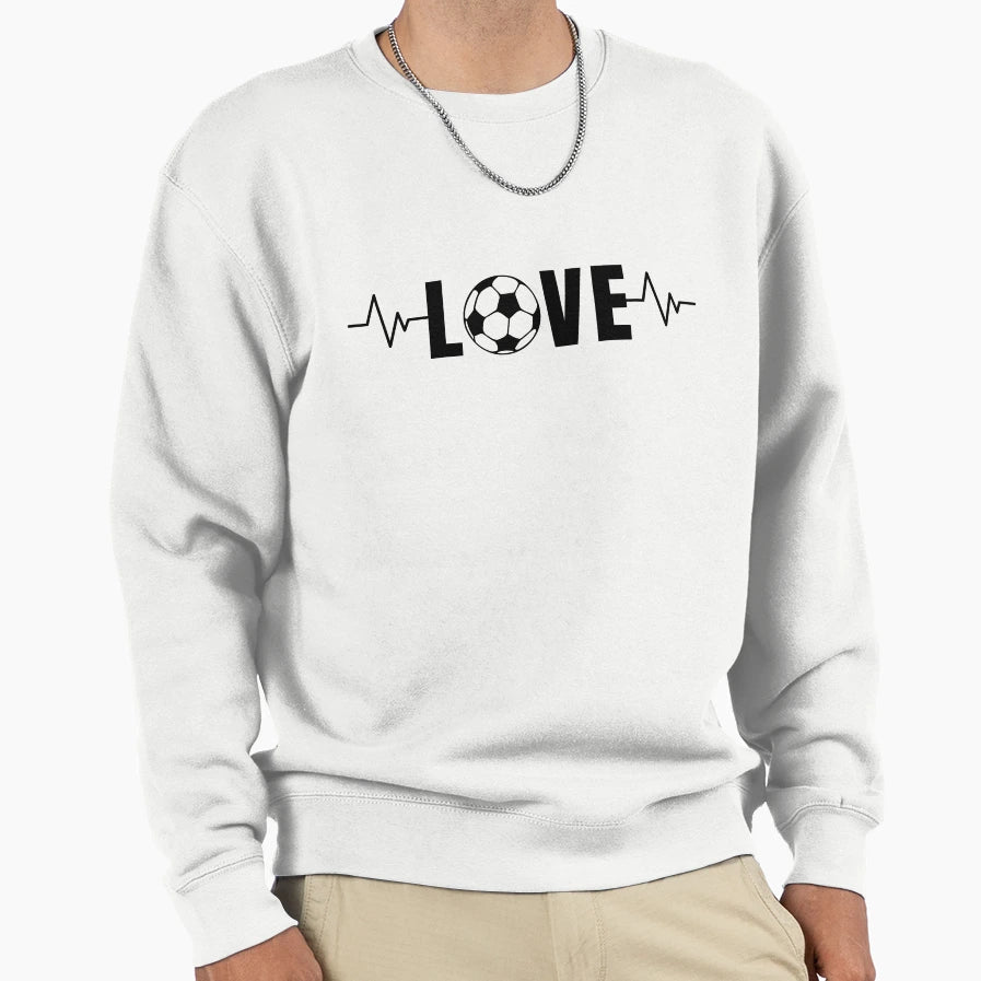 Soccer Lover Sweatshirt - Aesthetic Graphic Men Women - T-Shirt, Sweatshirt, Hoodie