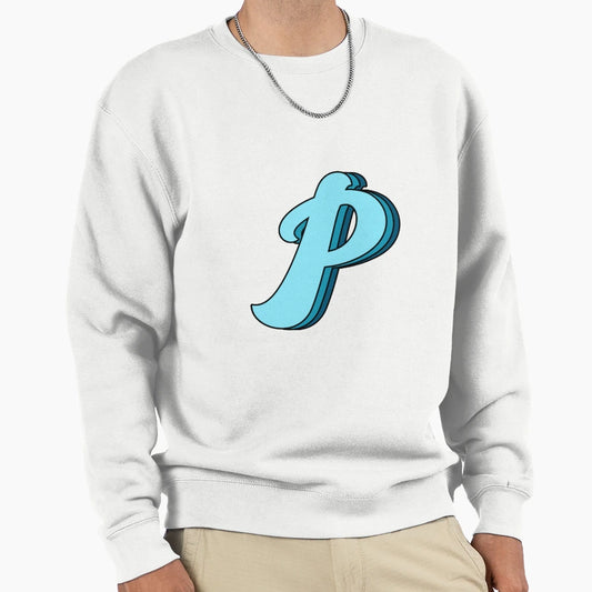 Blue P Sweatshirt - Casual Everyday Wear Unisex - T-Shirt, Sweatshirt, Hoodie