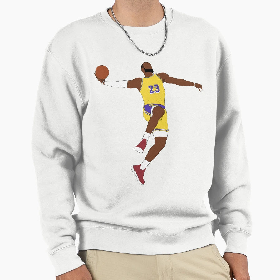 Lebron James Sweatshirt - Graphic Print Unisex - T-Shirt, Sweatshirt, Hoodie