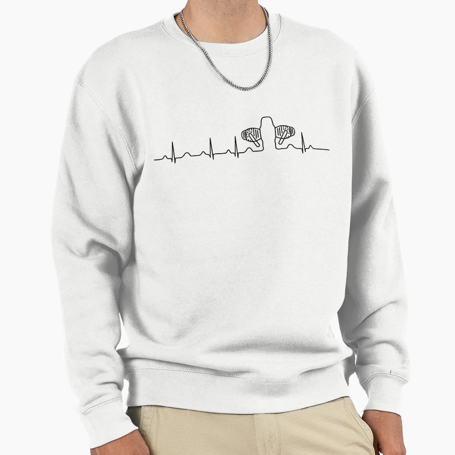 Boxing Engine Heartbeat Sweatshirt - Novelty Apparel for Adults - T-Shirt, Sweatshirt, Hoodie