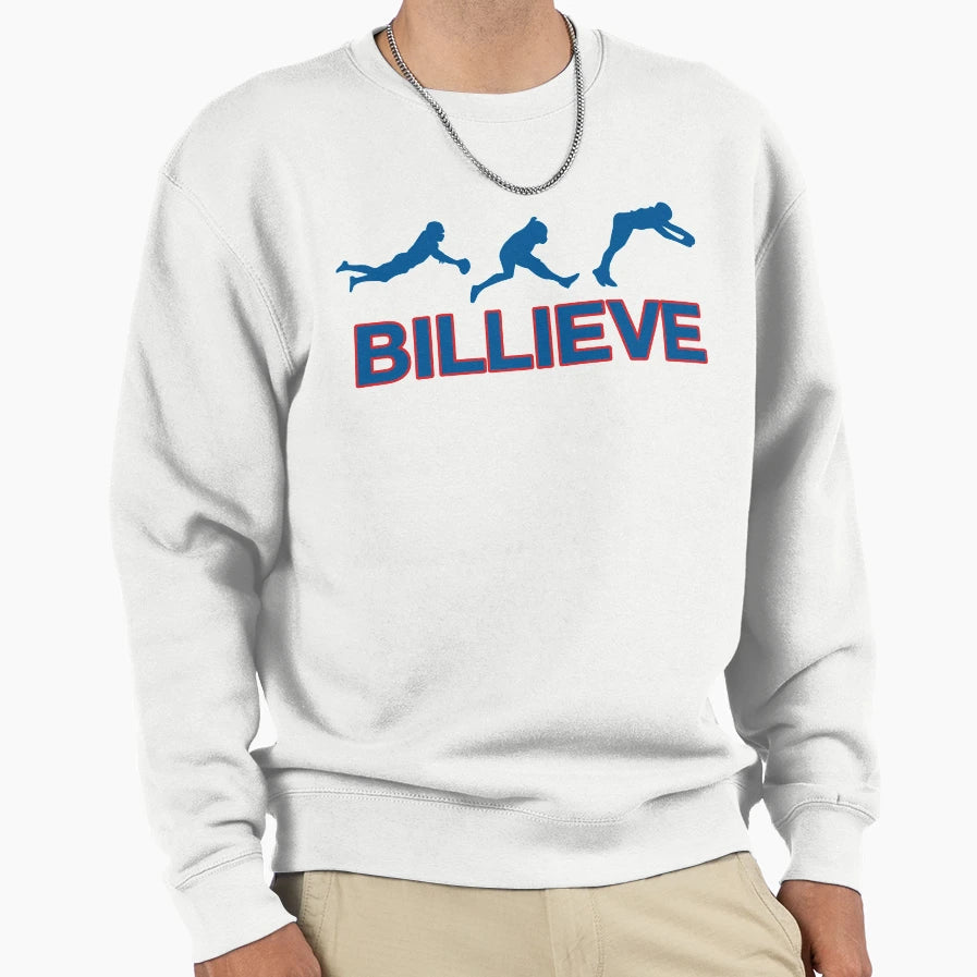 Billieve V2 Sweatshirt - Minimalist Print Unisex - T-Shirt, Sweatshirt, Hoodie