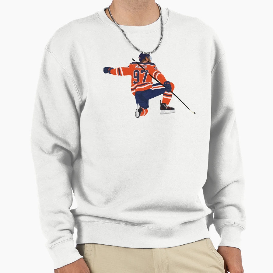 Connor Mcdavid Sweatshirt - Custom Art Print Men Women - T-Shirt, Sweatshirt, Hoodie