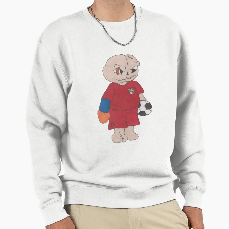 Footballer Oddie Voodoodles Sweatshirt - Unique Graphic for Adults - T-Shirt, Sweatshirt, Hoodie