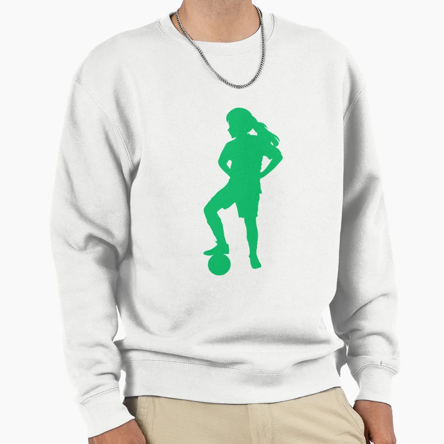 Green Player Her Game Her Rules Sweatshirt - Trendy Graphic Men Women - T-Shirt, Sweatshirt, Hoodie