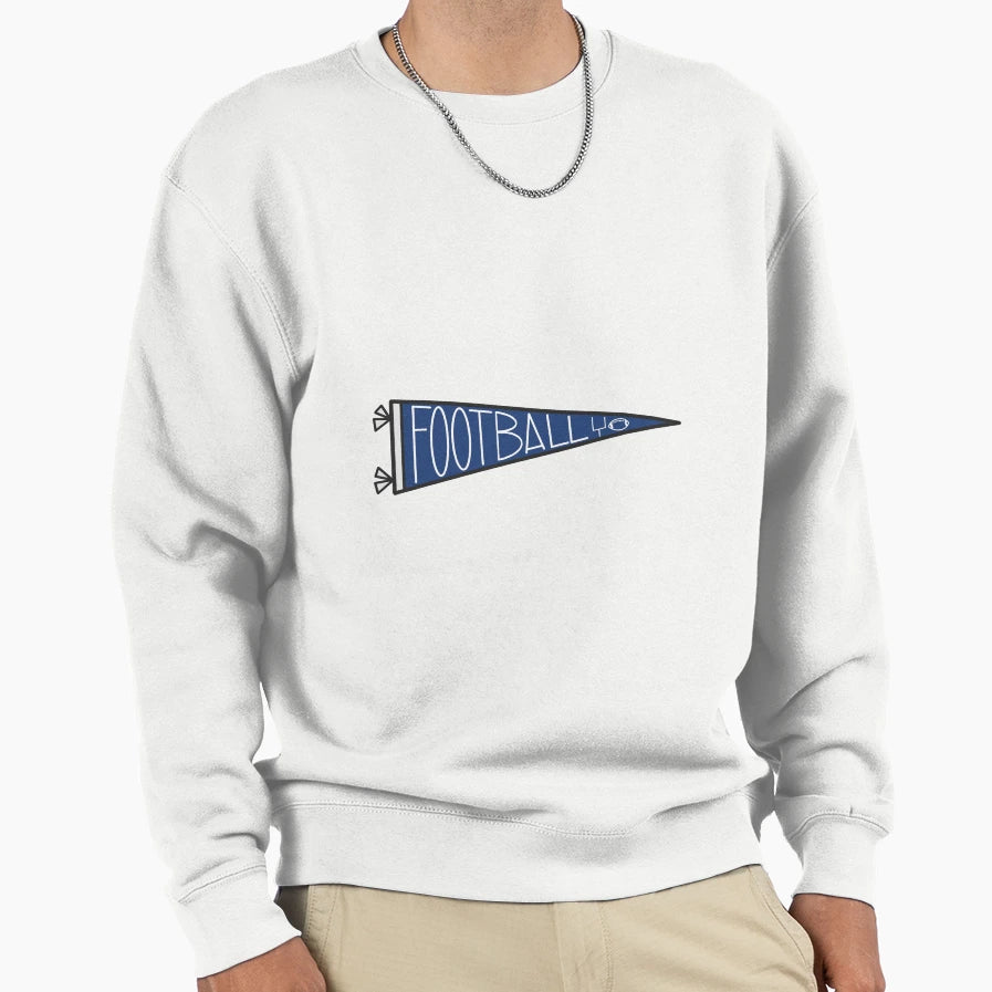 Football Pendant Sweatshirt - Minimalist Print Unisex - T-Shirt, Sweatshirt, Hoodie