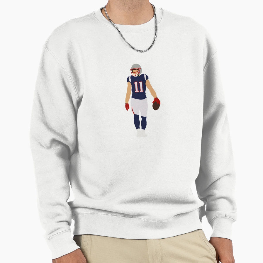 Julian Edelman Sweatshirt - Casual Everyday Wear for Adults - T-Shirt, Sweatshirt, Hoodie