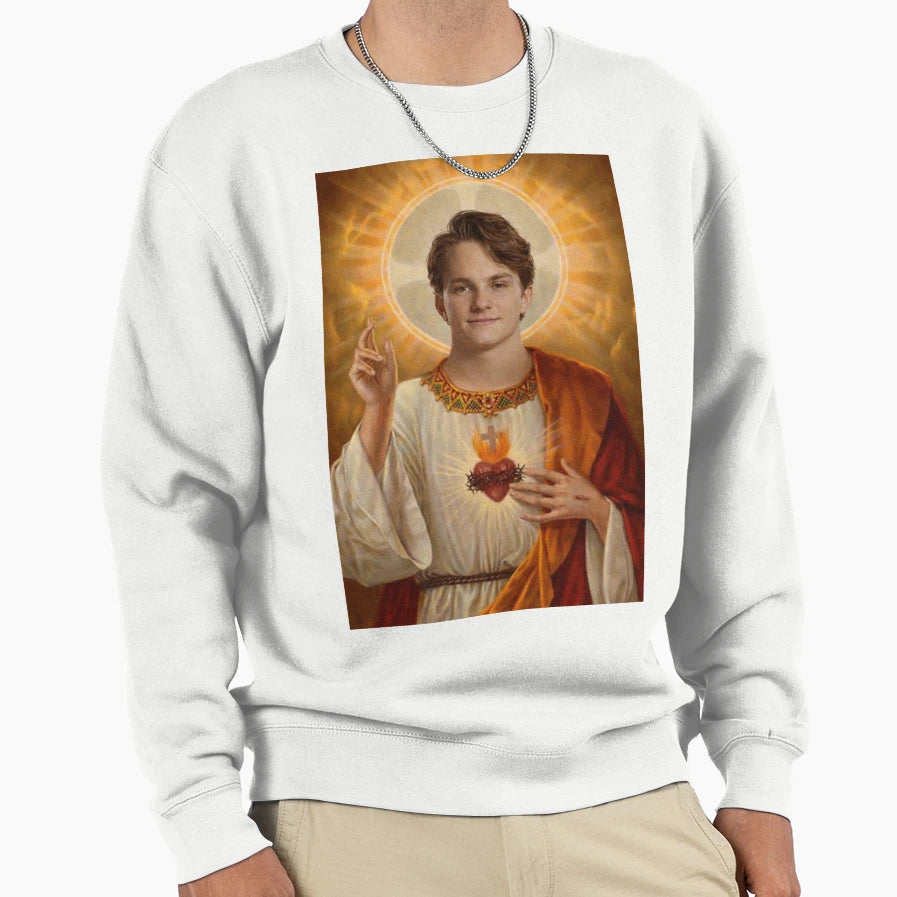 Oscar Piastri As Jesus Sweatshirt - Custom Art Print Men Women - T-Shirt, Sweatshirt, Hoodie