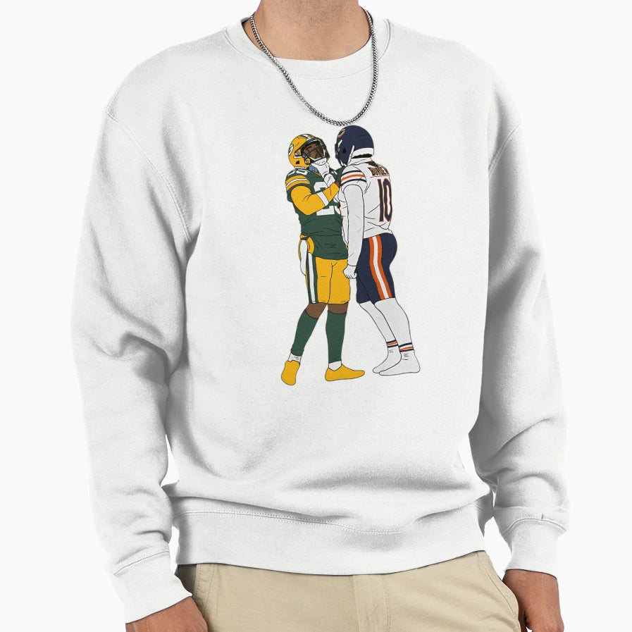 Luther Burden Iii Vs Packers Sweatshirt - Aesthetic Graphic for Adults - T-Shirt, Sweatshirt, Hoodie