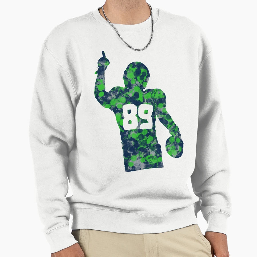 Splatter Baldwin Sweatshirt - Novelty Apparel Unisex - T-Shirt, Sweatshirt, Hoodie
