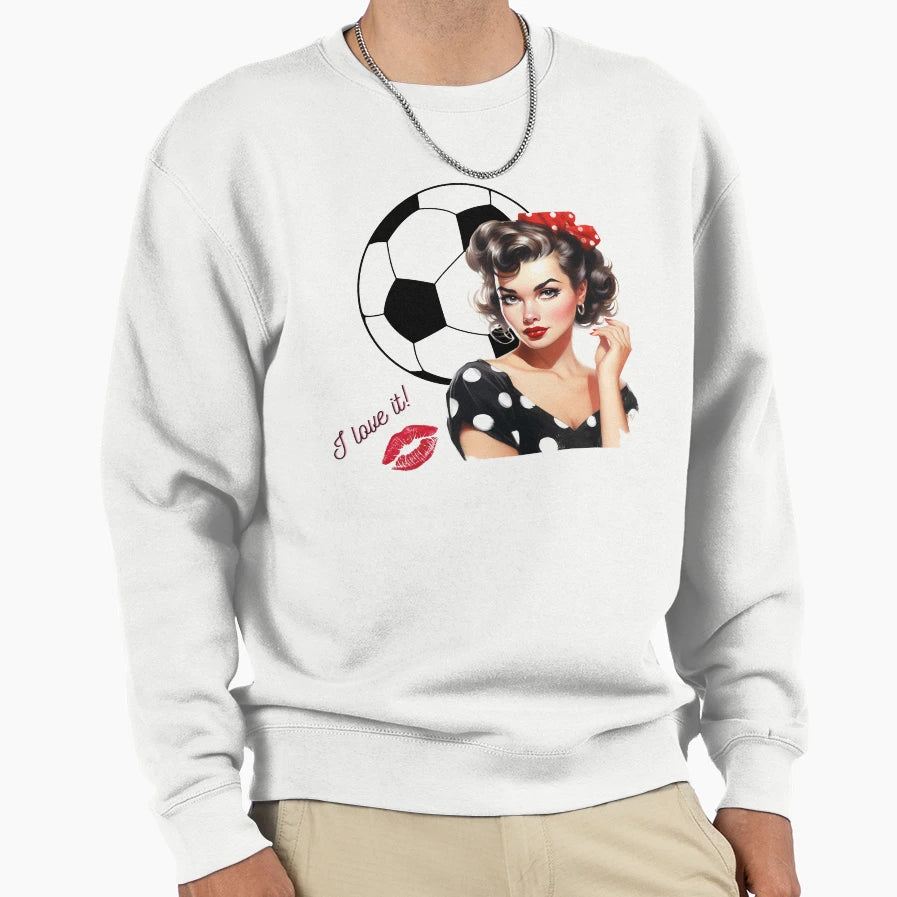 I Love It Sweatshirt - Minimalist Print Men Women - T-Shirt, Sweatshirt, Hoodie