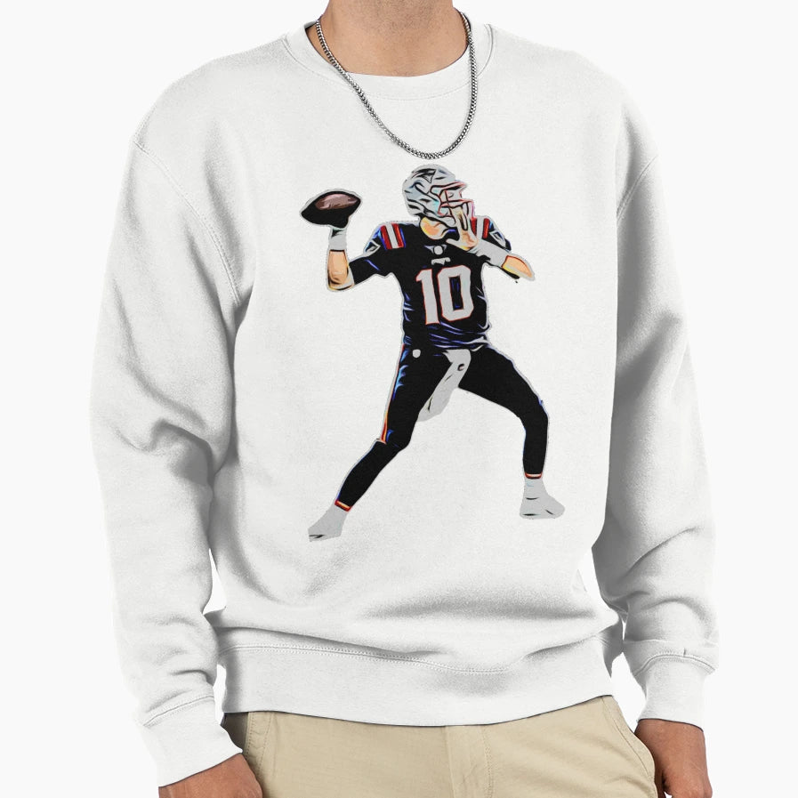 Mac Jones 10 Callisc Sweatshirt - Unique Graphic Unisex - T-Shirt, Sweatshirt, Hoodie