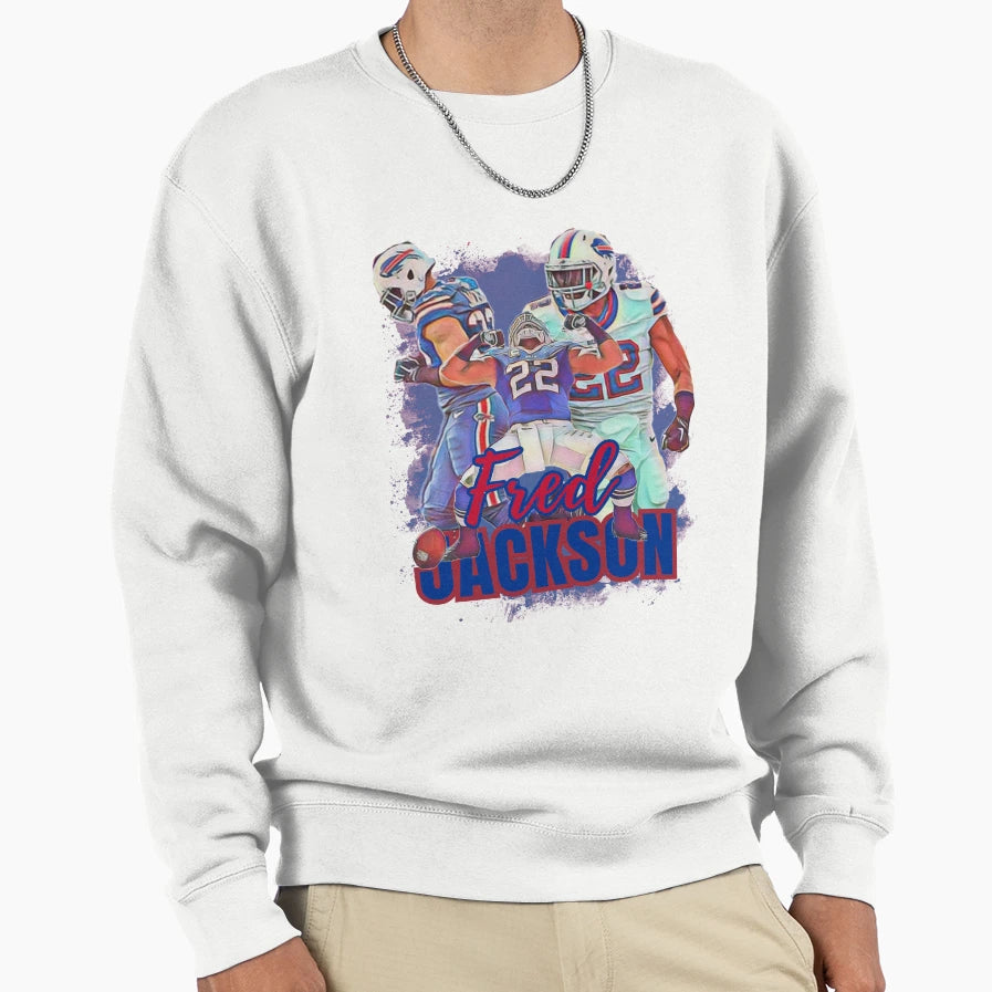 Fred Jackson Sweatshirt - Novelty Apparel Men Women - T-Shirt, Sweatshirt, Hoodie