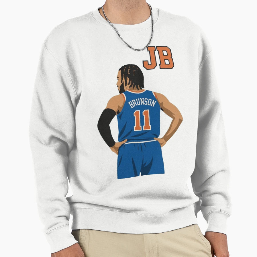 Jalen Brunson Sweatshirt - Graphic Print for Adults - T-Shirt, Sweatshirt, Hoodie