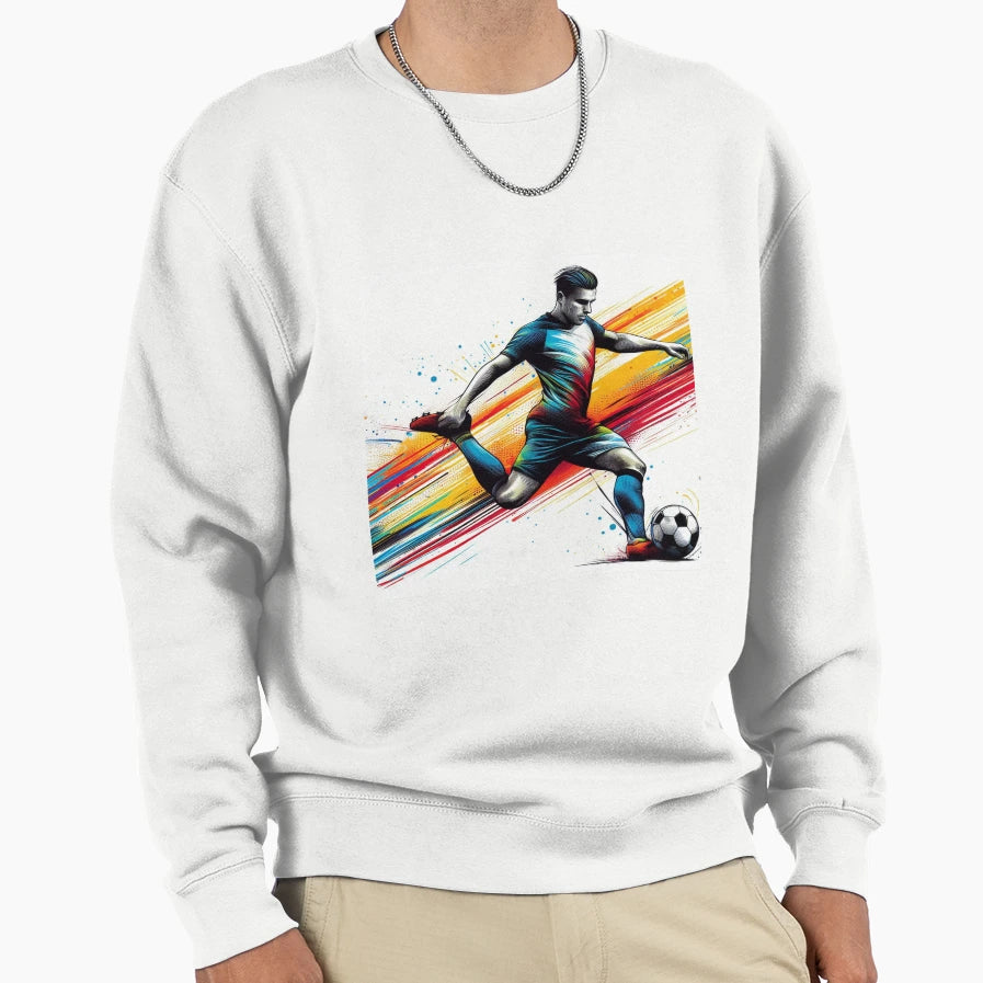 Soccer 6 Sweatshirt - Fun Novelty Design Unisex - T-Shirt, Sweatshirt, Hoodie
