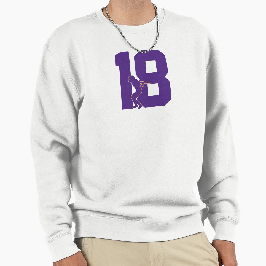 JJ 18 Minnesota Football Icon Sweatshirt - Unique Graphic Men Women - T-Shirt, Sweatshirt, Hoodie