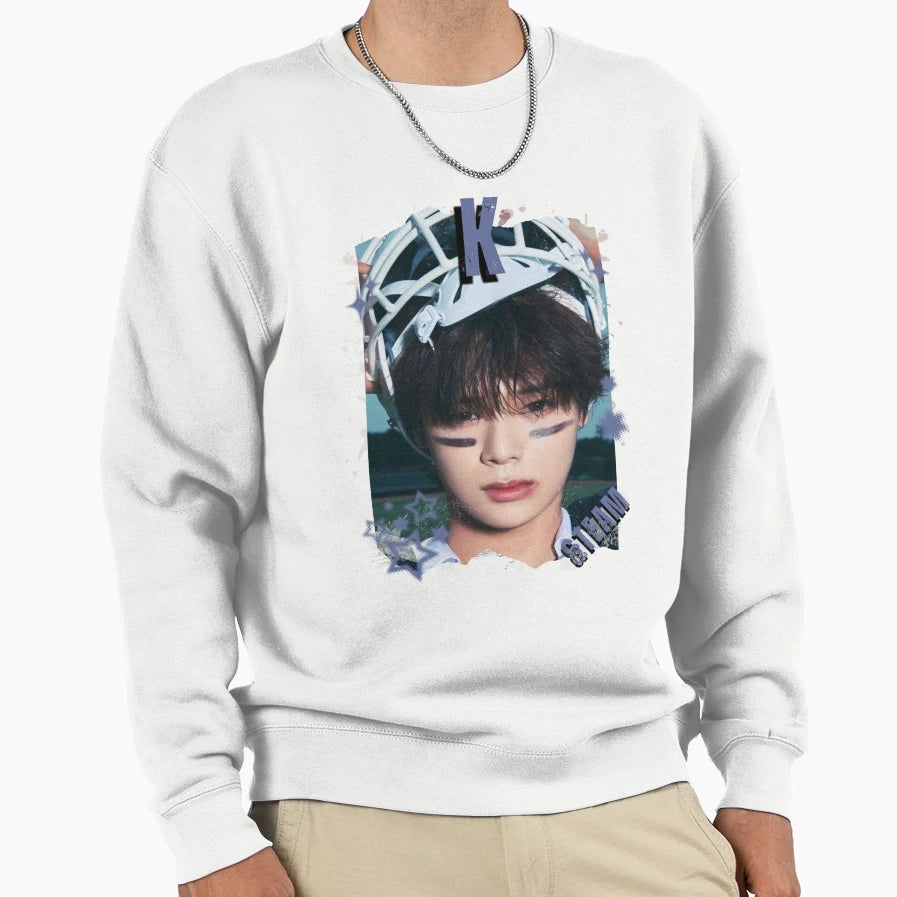 Team K Nine Member Japanese Group Sweatshirt - Minimalist Print Men Women - T-Shirt, Sweatshirt, Hoodie