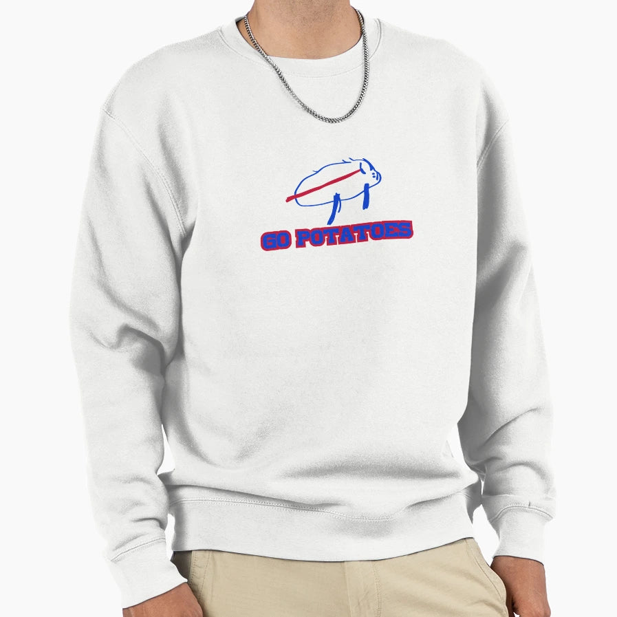 Go Potatoes Sweatshirt - Streetwear Style Unisex - T-Shirt, Sweatshirt, Hoodie