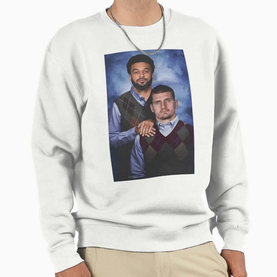 Nikola Jokic Jamal Murray Denver Sweatshirt - Streetwear Style for Adults - T-Shirt, Sweatshirt, Hoodie
