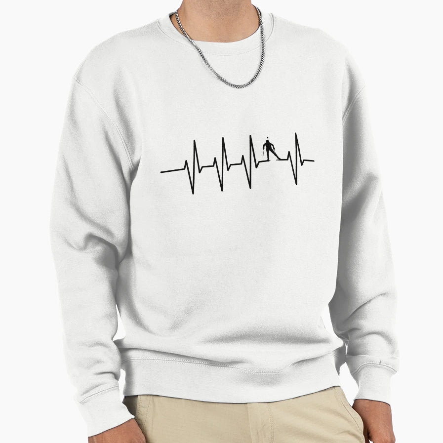 Biathlon Biathlete Winter Sports Sweatshirt - Trendy Graphic for Adults - T-Shirt, Sweatshirt, Hoodie