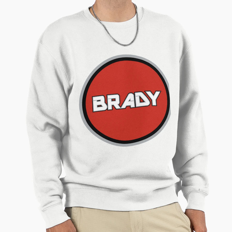 Brady Sweatshirt - Minimalist Print Unisex - T-Shirt, Sweatshirt, Hoodie