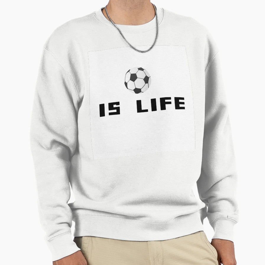 Soccer Is Life Football Lover Gift Uncle T-Shirt - Graphic Print Unisex - T-Shirt, Sweatshirt, Hoodie