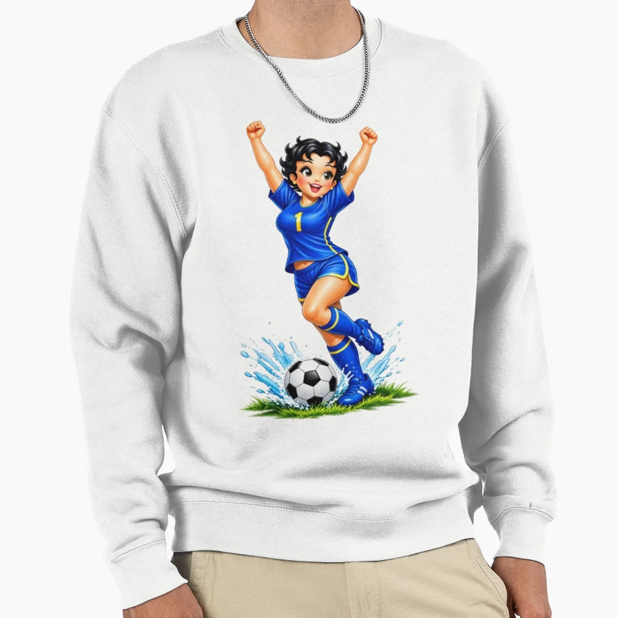 Betty Boop Sweatshirt - Aesthetic Graphic Men Women - T-Shirt, Sweatshirt, Hoodie