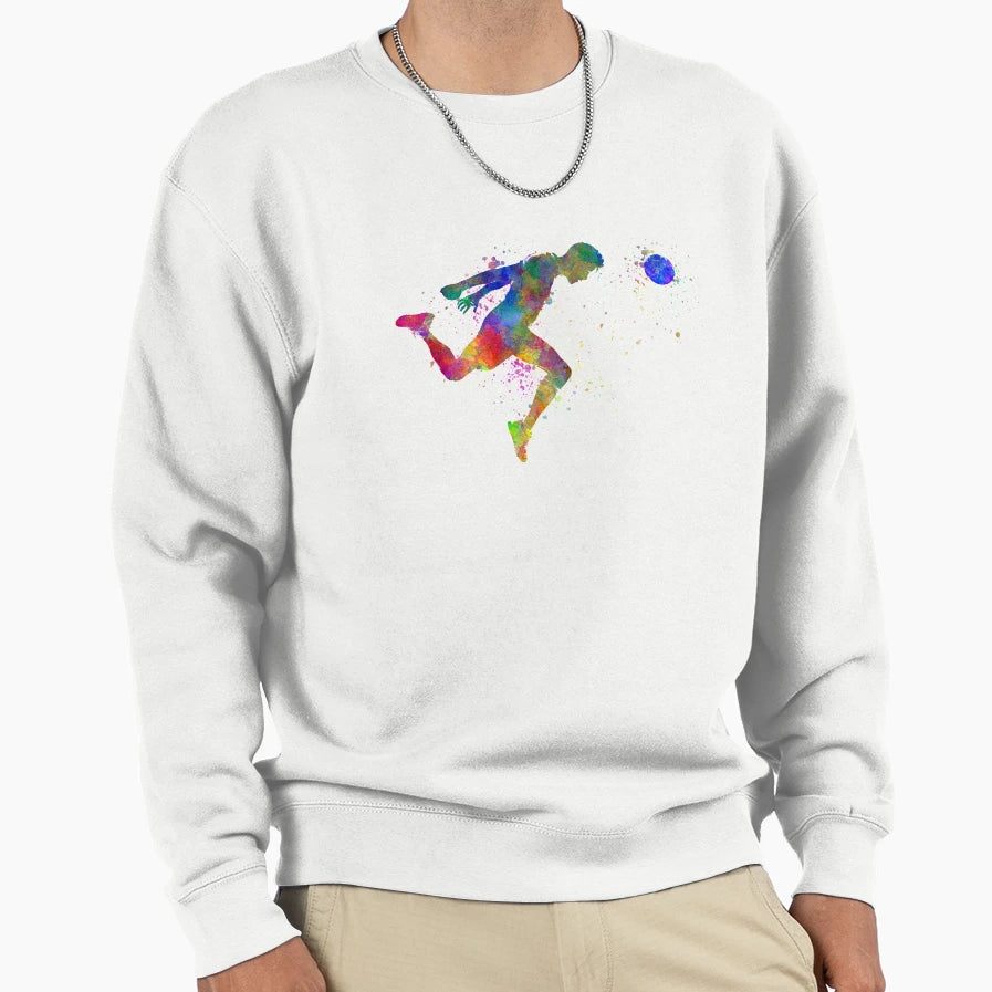 Soccer Football Player Sweatshirt - Fun Novelty Design Men Women - T-Shirt, Sweatshirt, Hoodie