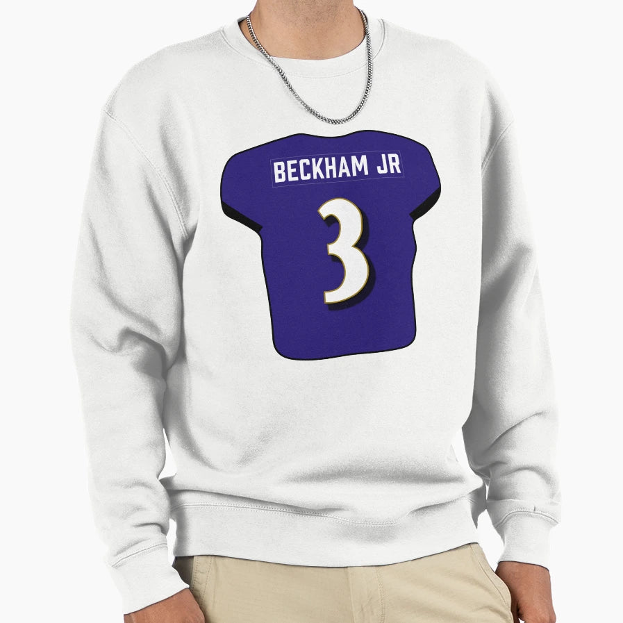 Odell Beckham Jr Jersey Sweatshirt - Novelty Apparel Unisex - T-Shirt, Sweatshirt, Hoodie