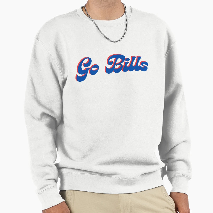 Bills Sweatshirt - Casual Everyday Wear Unisex - T-Shirt, Sweatshirt, Hoodie