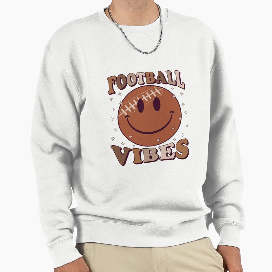 Gridiron Glamour Sweatshirt - Casual Everyday Wear for Adults - T-Shirt, Sweatshirt, Hoodie
