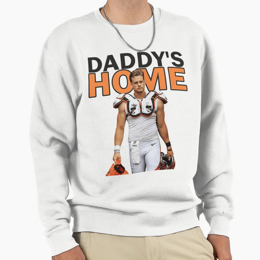 JB Daddys Home Sweatshirt - Aesthetic Graphic for Adults - T-Shirt, Sweatshirt, Hoodie