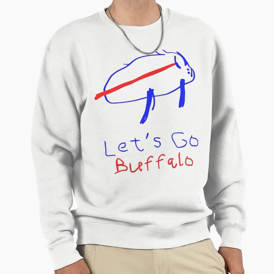 Josh Potato Buffalo Sweatshirt - Fun Novelty Design Men Women - T-Shirt, Sweatshirt, Hoodie