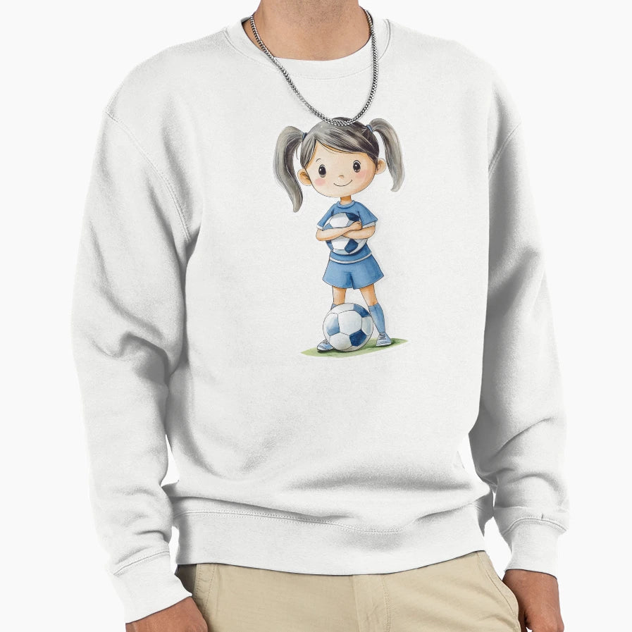 Image Soccer Player Ball Football T-Shirt - Casual Everyday Wear Men Women - T-Shirt, Sweatshirt, Hoodie