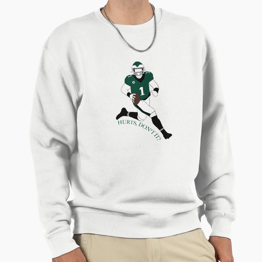 Hurts Dont It Sweatshirt - Unique Graphic for Adults - T-Shirt, Sweatshirt, Hoodie