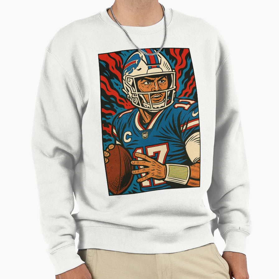 Comic Book JA Sweatshirt - Custom Art Print Unisex - T-Shirt, Sweatshirt, Hoodie