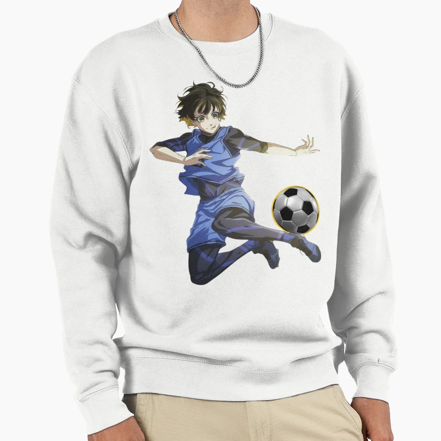 Bleu Lock Sweatshirt - Graphic Print for Adults - T-Shirt, Sweatshirt, Hoodie