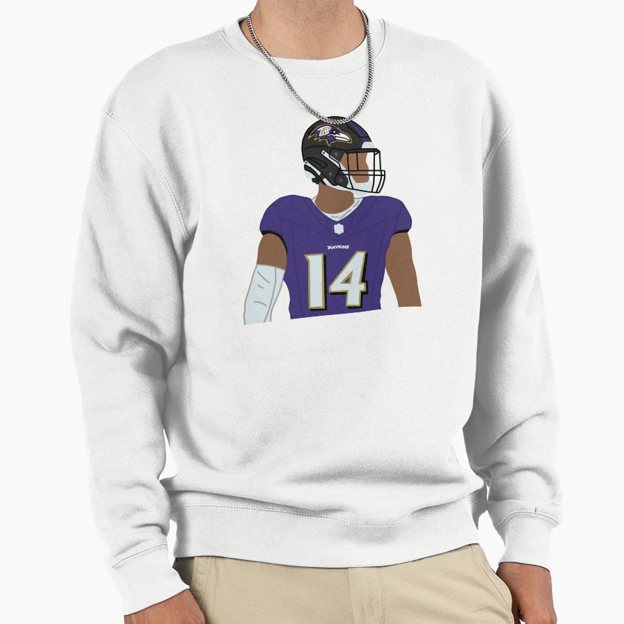 Kyle Hamilton Sweatshirt - Custom Art Print for Adults - T-Shirt, Sweatshirt, Hoodie