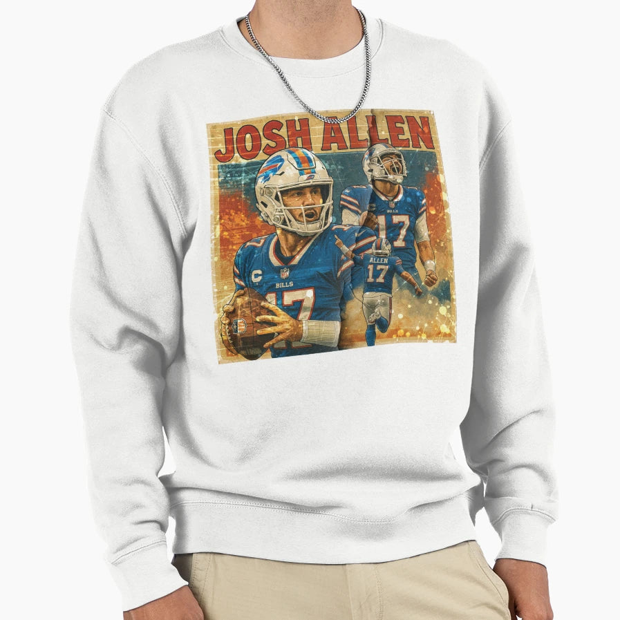 JA Buffalo Bills Football Tribute Sweatshirt - Trendy Graphic for Adults - T-Shirt, Sweatshirt, Hoodie