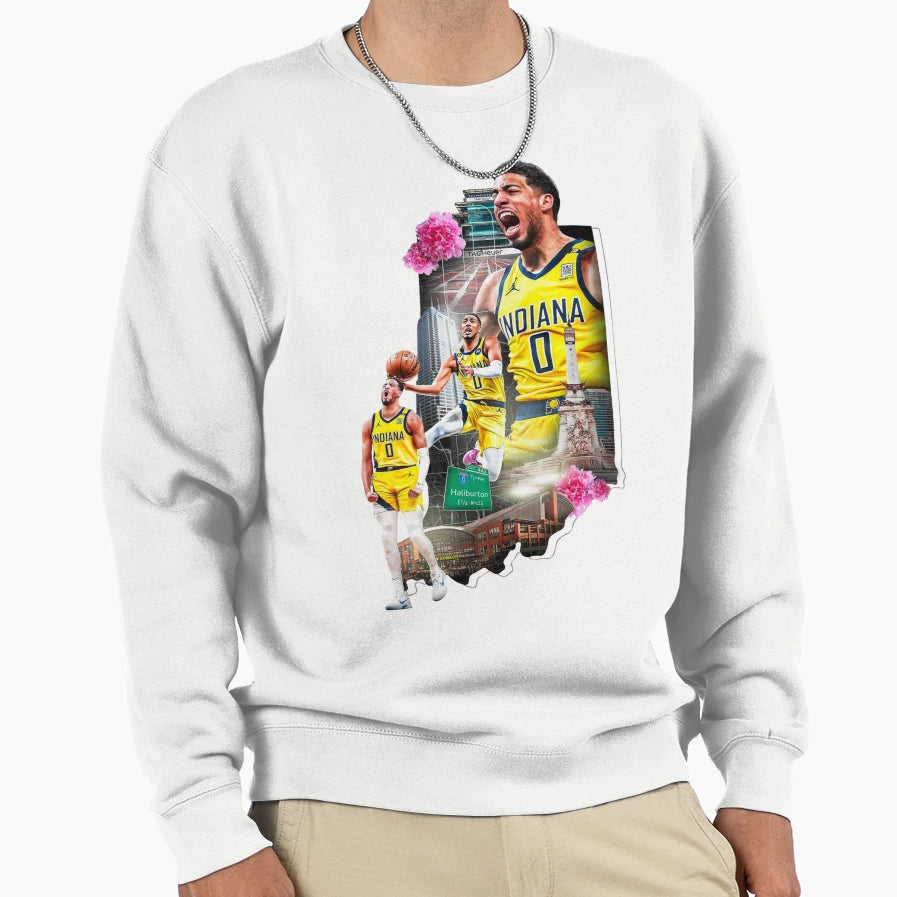 Tyrese Halliburton Sweatshirt - Aesthetic Graphic for Adults - T-Shirt, Sweatshirt, Hoodie