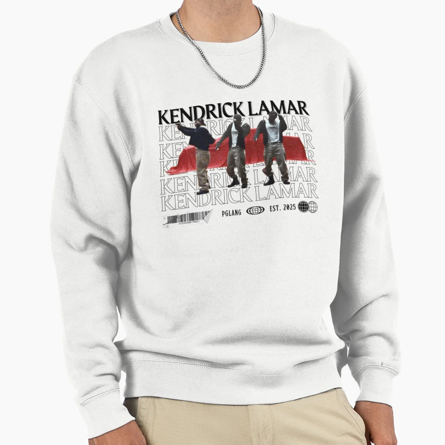 Kendrick Lamar Sweatshirt - Minimalist Print for Adults - T-Shirt, Sweatshirt, Hoodie