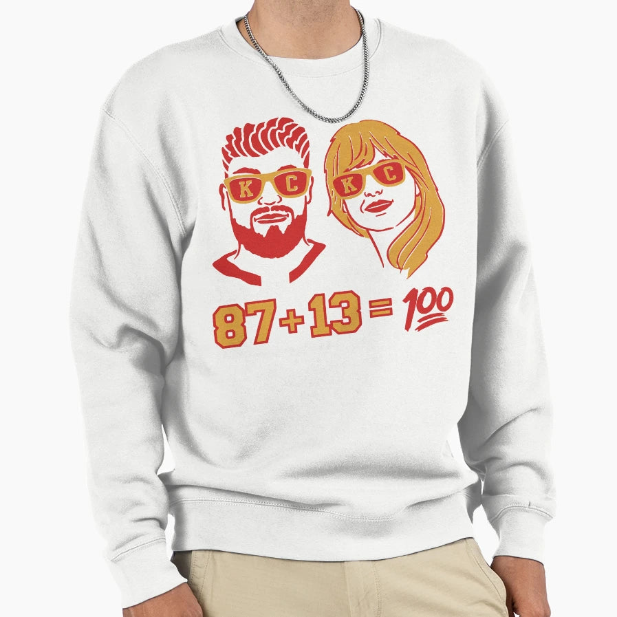 87 13 100 Sweatshirt - Graphic Print Men Women - T-Shirt, Sweatshirt, Hoodie