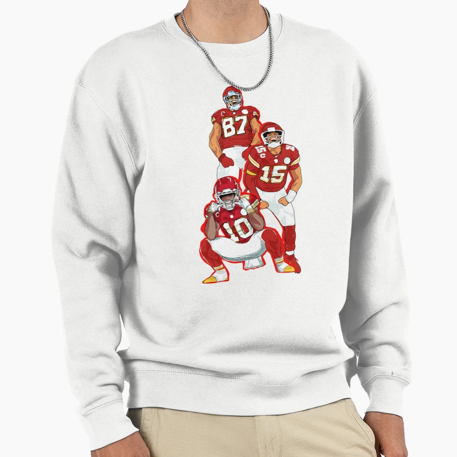 Chiefs Sweatshirt - Streetwear Style Men Women - T-Shirt, Sweatshirt, Hoodie