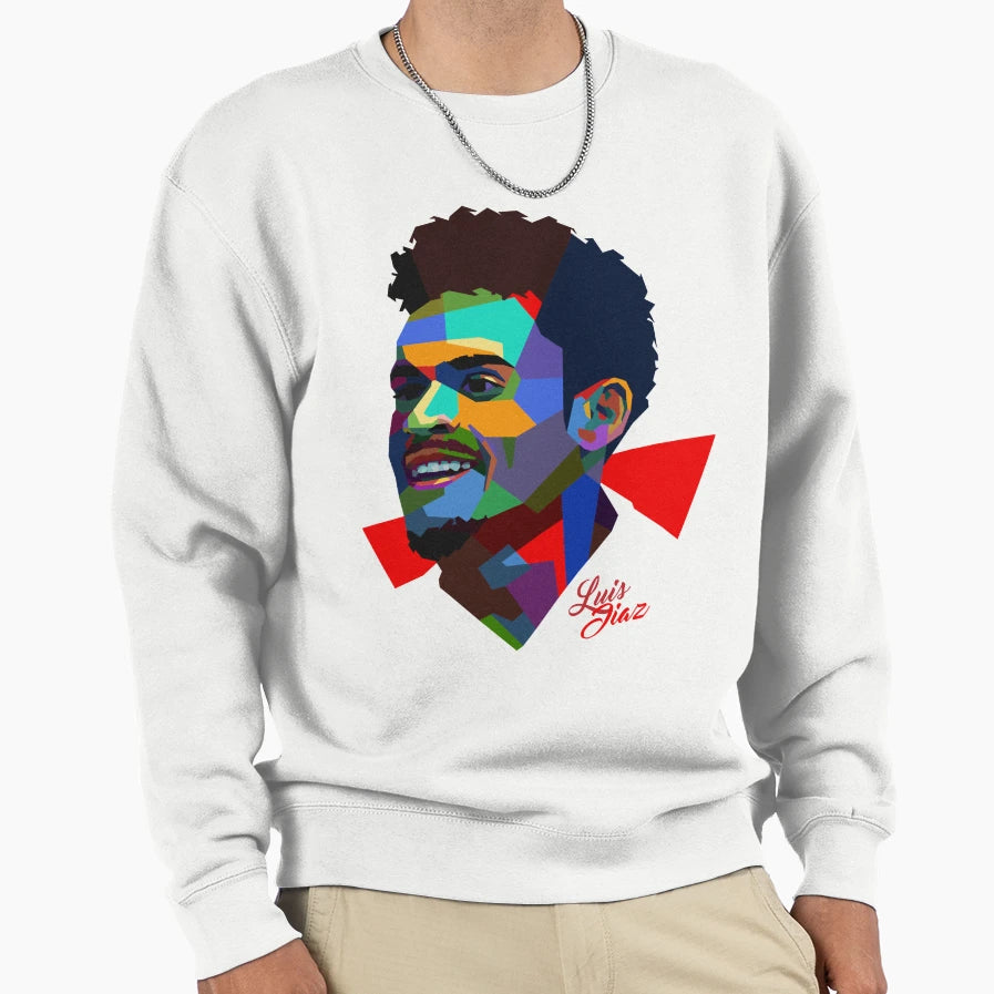 Pop Art Luis Diaz Sweatshirt - Graphic Print Unisex - T-Shirt, Sweatshirt, Hoodie
